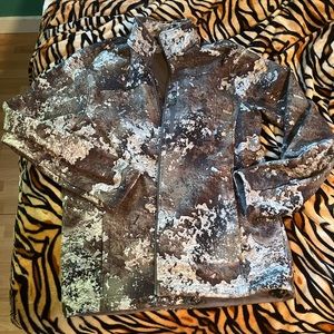 Mens medium hunting jacket camouflage